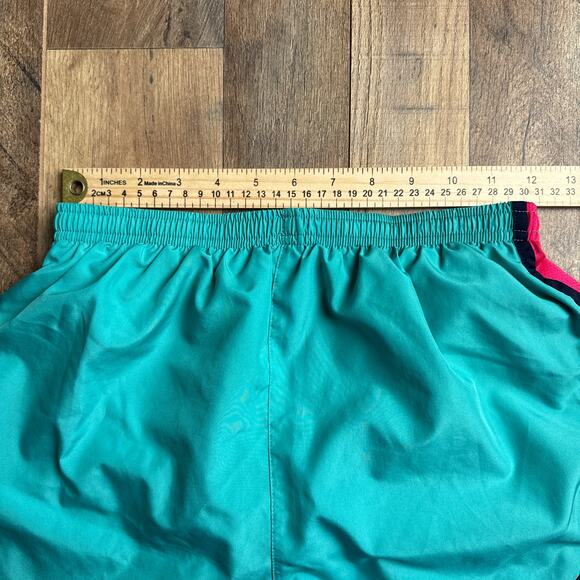 Nike Shorts Women's Size Small Blue Pink Athletic Training Running Fitness 3355 - Picture 9 of 11